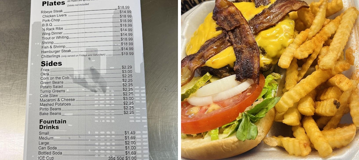 Big Bob's City Grill Menu
