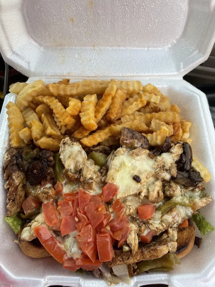 Chicken Onions and Peppers