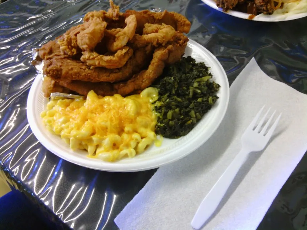Collards Hushpuppies