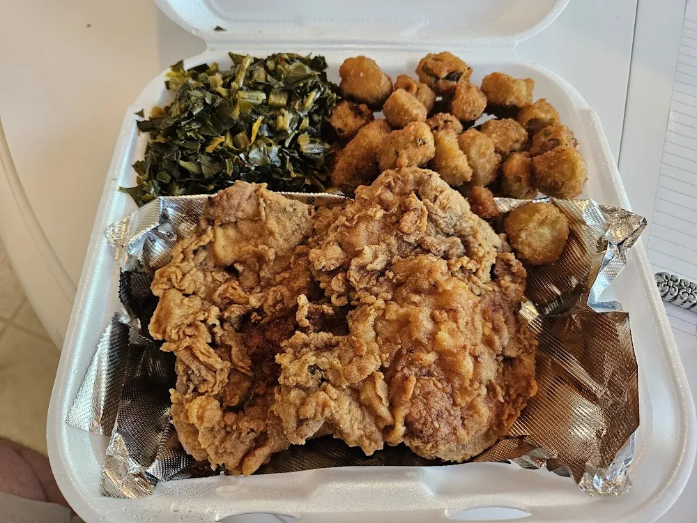 Fried Pork Chop Dinner