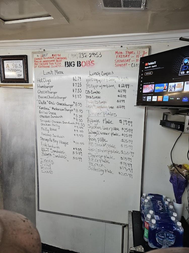 Big Bob's City Grill Menu image 2